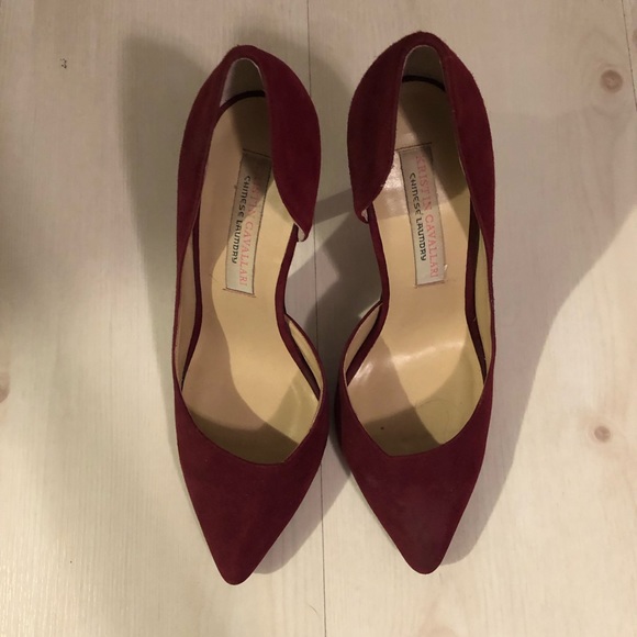 Ruby red heels - Picture 3 of 3